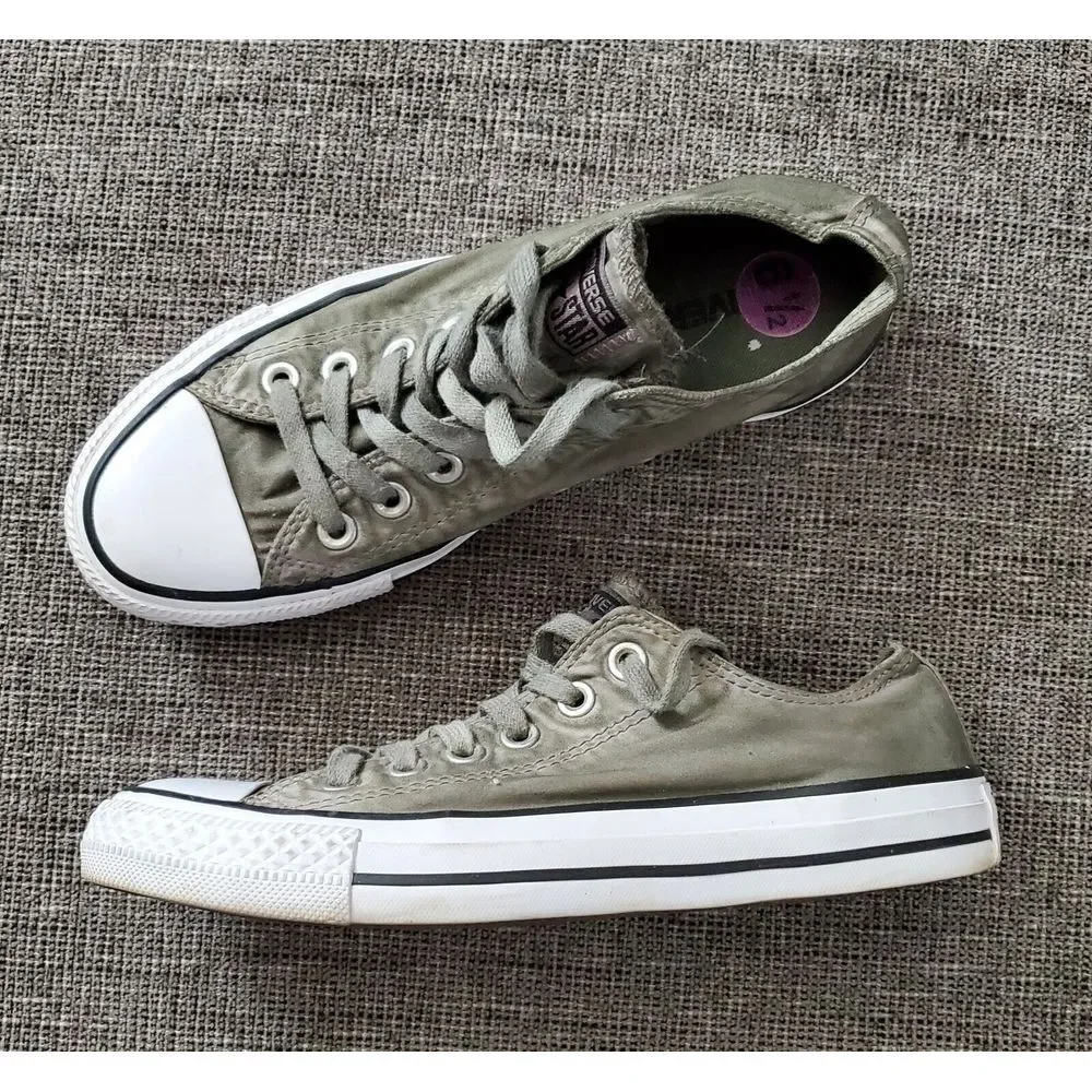 Converse Women's Chuck Taylor All Star Kadin Sneaker Green 155392C‎ Size 6.5 - Picture 6 of 7